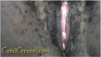 Grool Creamy Panty Hairy Pink Pussy Cute Ebony Bbw - Cami Creams