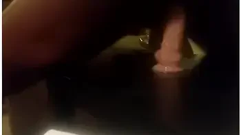 Fuckin, Sucking And Riding My First Dildo;)