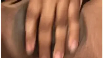 Deep Finger Fucking By Young Black Ebony