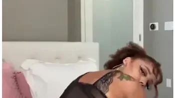 Latina Pillow Humps Huge Orgasm *of Custom