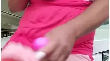 Jusagirl - Exhibitionist Caught By Security Guard Extreme Risky Masturbating On Car In Parking Deck