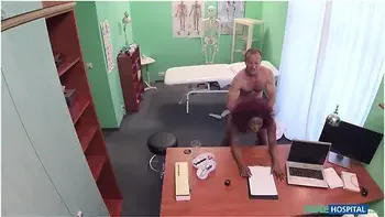 Ebony Queen Jasmine Webb Fucks A Doctor All Over His Surgery