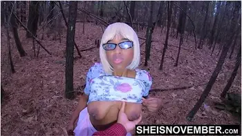 4k Give Me This Booty You Little Bitch! Msnovember Step-family Forest Fuck In Secrete, Perfect Pussy