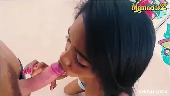 - Curvy Ebony Latina Teen 18+ Rides Big White Cock In Public - Curvy Latina And Max Cortes