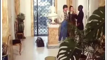 Euro fuck party tube movie with ebony blowjob and sex