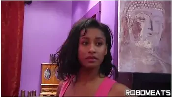 Lovely Young Black Girl And Fucked By Neighbor