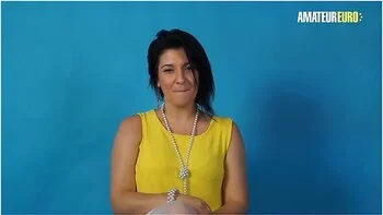 Omar Galanti - Italian Casting With Chubby Brunette