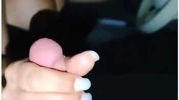 Asshole Let Me Drive - But Cant Resist And Jerks Me Off