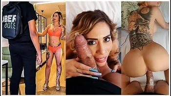 Fucked By Uber Eats Delivery Guy And His Huge Black Cock - Teaser