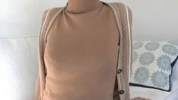 German MILF Lady Victoria Valente POV JOI - Cum On Stepmom's Sweater Before Wedding