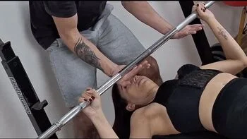 Skinny Latina Teen Gets Gym Warm Up Blowjob Lesson from Instructor