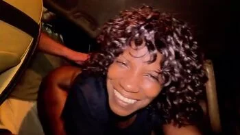 Black Swan Picked Up For Rough Interracial Sex - Blowjob & Doggy Style in HD