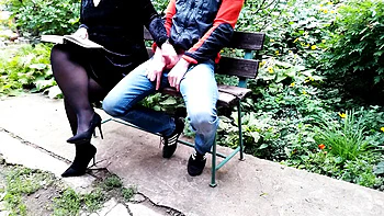 Horny Stepmom Fucks Me Again in Pantyhose