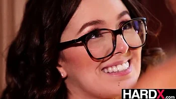 Leana Lovings Surrenders to Codey Steele's Massive Cock - Big Tits Brunette Gets Doggy Style Fuck