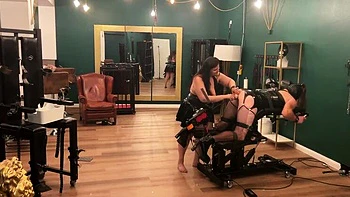 Hardcore Anal MILF Femdom Session with TV Slave Part 3-4