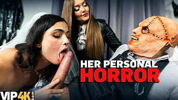 Hot Brunette Bride Charlotte Grey Dominated by Big Cock in Weird Cuckold Sex - HD 1080p