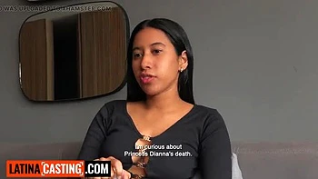 Amateur 18 Year Old Latina Blows Big Dick In Casting POV