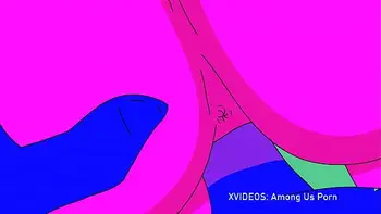 Among us porn Blue Among us FUCK HARD to Pink