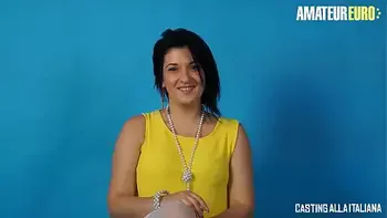 CASTING ALLA ITALIANA - #Paola Diamanti - Big Ass Romanian MILF Takes A Huge Cock In Her Butt On Casting Couch