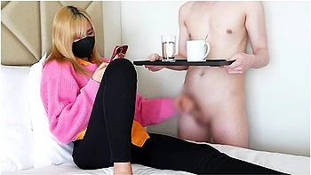 One-way Handjob Urara Will Keep Stroking Your Cock Even When I Play With My Phone