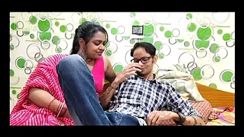 Horny Indian Mom Deep Throat Blowjob with Big Natural Tits