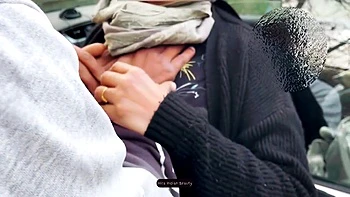 Public Car Fucking With A Cheating Hijab Wife Risky Outdoor Sex With Loud Moans And Hard Pounding