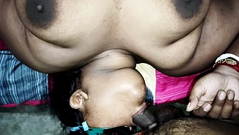 Indian Wife Sucks Big Fat Cock Until She Has Cum In Her Mouth