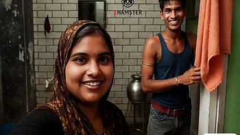 Indian Desi Newaly Merried Beautiful Couple Outdoor By -snapchat143