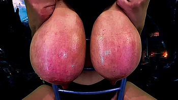 Huge H Cup Tits Whipped 100 Times - VeeVee Vixen Amateur Lactating Udders