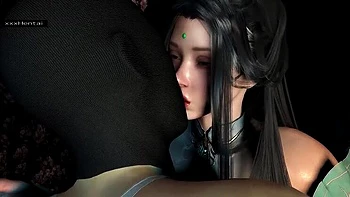 3D Hentai Angel with Demonic Curves - Hot Anime Sex Animation