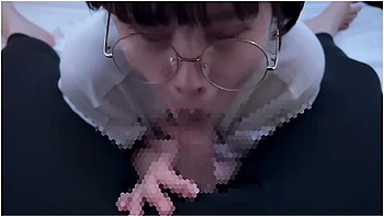 変態彼女出していいよ...精子欲しさにお願いして口いっはいにして飲みこんてこっくん Cum In Mouth Gokkun