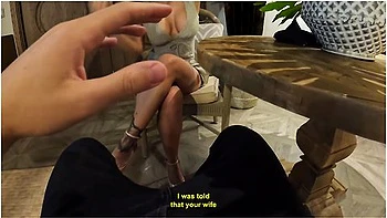 Inked Girl In Italian Betrayal - The Nanny Seduces And A Married Man During The Interview (tami Tsunami)