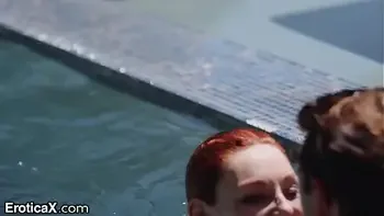 EroticaX - Redhead Lacy Lennon's Creamy Teen Pussy Pounded