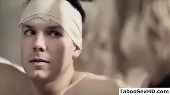 Stepmom help jerk off