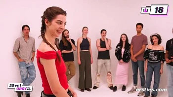 German Amateur Orgy: 20 Girls vs 1 Guy Fuck Fest - My Way Episode 1