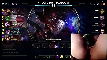 The Vibrator Causes My Whole Body To Shake League Of Legends #3 Luna With Gamer Girl