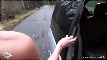 Ordered And Not Picked Up - Public Fuck Instead Of Carpooling - Miley Weasel