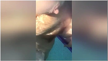 Underwater Anal Bubble Wand Toy Play With Pool Jet Hitting My Hairy Pussy, Eye Rolling Orgasms