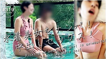 [swimsuit Beauty Pick-up Sex] If Only A Little ... When I Invited Her To The Room, She Was An Insanely Erotic Nurse! Of Course!