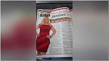 The One And Only Badd Gramma Aka Goddess Justine Of Oakland, In Score Grouo Magazine