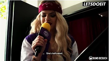 Hot German Bitch Lilli Vanilli Banged By Cleaning Guy In Nasty Action