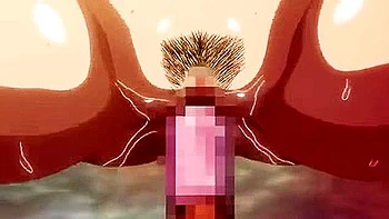 She has it sandwiched between her breasts and gives a titjob, then gets bukkake'd and creampied.