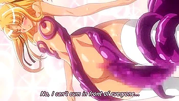 In order for the monster to enter the body and maintain it, the witch and the naughty tentacles are put in and out of all the holes and creampied