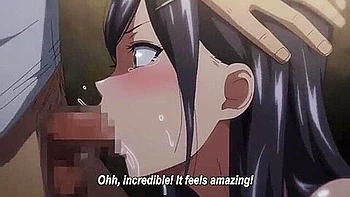 He attacks a girl from his company, making her give him a blowjob and then cumming inside her.