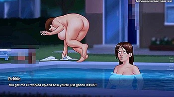 First Sex With Stepmom. Virgin Stepson Creampies Her Pussy - Summertime Saga V21.0.0 - #65