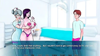 Dabby And Anon Make Hot Romantic Seen In Summertime Saga - Car Toon