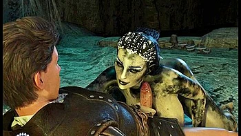 Spider Woman Traps Me To Ride My Fat Cock