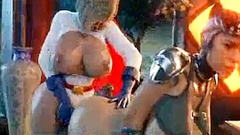 Car Toon - Huge Dick Goes Threesome