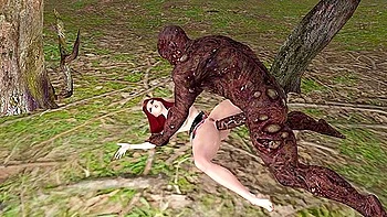 Sexy Witch With Big Tits Nailed By A