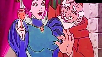 Car Toon In Retro Orgy